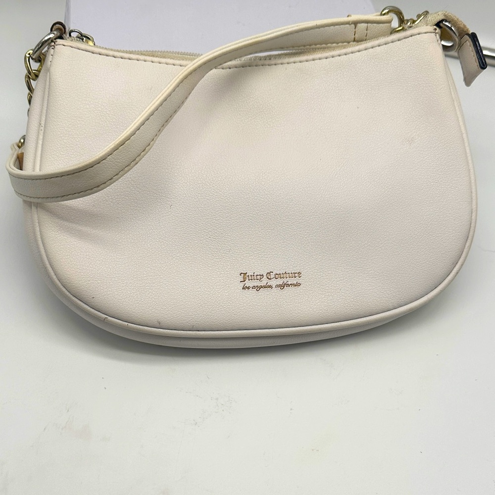 Juicy Couture Small Off-White Shoulder Bag